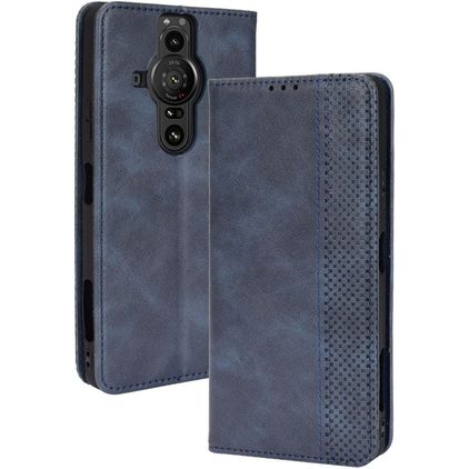 Mobigear Sensation Sony Xperia Pro-I Plånboksfodral med sedelfack - Blå