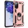 Mobigear Armor Ring Samsung Galaxy S20 FE Hard Case Back cover Shockproof with Ring Holder - Rose Gold