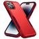 Mobigear Heavy Armor iPhone 14 Pro Fodral Hårdplast Skal Stötsäkert - Röd