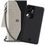 Valenta Luxe Samsung Galaxy S21 Ultra Capa Carteira clutch 2 em 1 com capa amovível - Preto