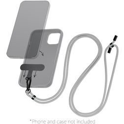 Univerzální nastavitelná šňůrka na mobil Mobilize Lanyard - Šedá