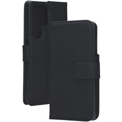 Mobiparts Samsung Galaxy S25 Ultra Genuine Leather Wallet case - Black