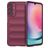 Mobigear Bumpy Samsung Galaxy A24 TPU flexível Capa traseira - Bordô