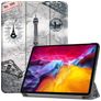 Mobigear Tri-Fold iPad Pro 11 tum (2021) Plånboksfodral - Eiffel Tower