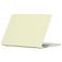 Mobigear Cream Matte MacBook Air 13 Inch (2022-2026) Hardshell MacBook Case - Yellow - Model A2681 / A3113 / A3240 / A3449