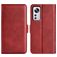 Mobigear Slim Magnet Xiaomi 12 Pro Wallet case - Red