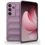 Mobigear Bumpy Samsung Galaxy S25 FE TPU flexible Carcasa - Morado