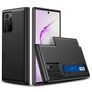 Mobigear Card Samsung Galaxy Note 20 Ultra Hard Case Back cover Shockproof with Card Holder - Black