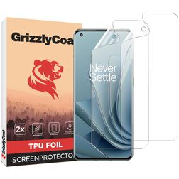 GrizzlyCoat OnePlus 10 Pro Hydrogel (TPU) Skärmskydd - Skalvänligt (2-pack)