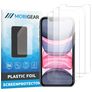 Mobigear iPhone 11 Película de ecrã em plástico - Compatível com capas (Pack de 3)