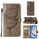 Mobigear Butterfly Samsung Galaxy A35 Wallet case - Grey