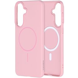 Mobiparts Slim Line Samsung Galaxy A57 MagSafe Kova Suojakuori - Blush Pink