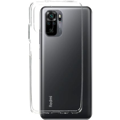 Mobiparts Classic Transparent Xiaomi Redmi Note 10 4G Flexibel TPU Skal - Transparent