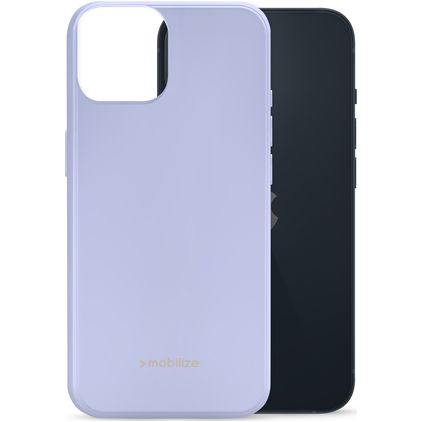 Mobilize Rubber Gelly iPhone 14 TPU flexible Carcasa - Pastel Purple