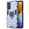 Mobigear Armor Ring Samsung Galaxy M23 Funda Plástico rígido Carcasa Antigolpes con anillo - Azul