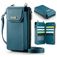 CaseMe ME40 Crossbody Puhelinlaukku - Large - Vihreä