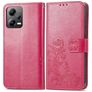 Mobigear Clover POCO X5 Wallet case - Magenta