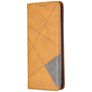 Mobigear Rhombus Slim Xiaomi Redmi Note 11T Wallet case - Cognac