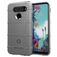 Mobigear Rugged Shield LG K51s Fleksibel TPU Bagsidecover Stødsikkert - Grå