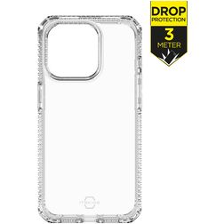 ITSKINS SpectrumClear-R Transparente iPhone 15 Pro Max TPU flexível Capa traseira Antichoque - Transparente