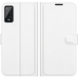 Mobigear Classic Wiko Power U20 Lompakkokotelo + Setelitasku - Valkoinen