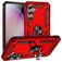 Mobigear Armor Ring Samsung Galaxy S23 FE Hardcase Back cover Antiurto con anello - Rosso