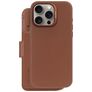 Decoded Detachable Wallet iPhone 16 Pro Max MagSafe Fodral Äkta läder 2-i-1-plånboksfodral med löstagbart skal med sedelfack - Tan