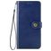 Mobigear Snap Button Samsung Galaxy S20 FE Cover a libro portafoglio - Blu
