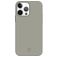 Valenta Snap Luxe iPhone 13 Pro Max Piel auténtica Carcasa - Gris
