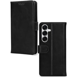 Mobilize Premium Gelly Samsung Galaxy S25 Plånboksfodral med sedelfack - Svart