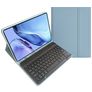 Mobigear Keys iPad Pro 11 polegadas (2025) Capa livro com teclado Bluetooth QWERTY + Suporte para caneta stylus - Azul