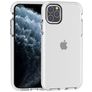 Mobigear Full Bumper iPhone 11 Pro Max Fodral Hårdplast Skal Stötsäkert - Vit / Transparent