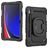 Mobilize Rotating Defender Samsung Galaxy Tab S9 Cover Hård plast / Silikone Bagsidecover + Skulderrem + Stander - Sort