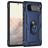 Mobigear Armor Ring Google Pixel 6 Hårdt Bagsidecover Stødsikkert med ringholder - Blå