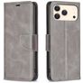 Mobigear Excellent iPhone 17 Pro Max Funda tipo libro Cartera - Gris