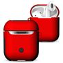 Mobigear Frosted Apple AirPods 1 Suojakotelo - Punainen