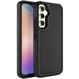 Mobigear Traveller Samsung Galaxy A54 Hårdt Bagsidecover - Sort