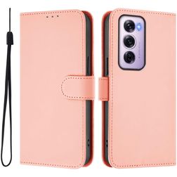 Mobigear Urban Wallet OPPO Reno 12 Pro Pungetui med Seddelrum - Lyserød