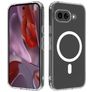Mobigear Crystal Transparent Google Pixel 9a MagSafe Fodral Hårdplast Skal - Transparent