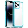 Mobigear Crystal iPhone 14 Pro Max Hardcase Back cover - Trasparente / Turchese