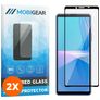 Mobigear Premium Sony Xperia 10 III Vidro temperado Película de ecrã - Compatível com capas - Preto (Pack de 2)