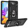 Mobigear Armor Ring Google Pixel 6a Plástico rígido Capa traseira Antichoque com anel - Preto