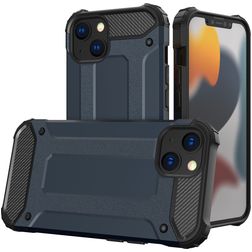 Mobigear Outdoor iPhone 16 Plus Kova Suojakuori Iskunkestävä - Laivastonsininen