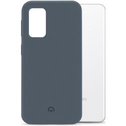 Mobilize Rubber Gelly Samsung Galaxy A32 5G TPU flexible Carcasa - Matt Blue