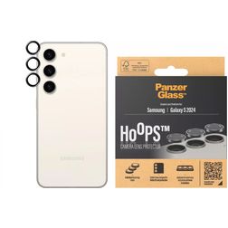 PanzerGlass Hoops Samsung Galaxy S24 Härdat glas Kameralinsskydd - Skalvänligt