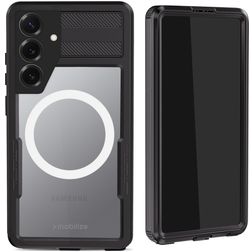 Mobilize Waterproof Samsung Galaxy S25 Plus Resistente al agua MagSafe Funda Plástico rígido Carcasa - Negro