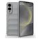 Mobigear Bumpy Samsung Galaxy S25 Edge Flexibel TPU Skal - Grå