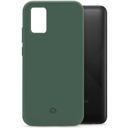 Mobilize Rubber Gelly Samsung Galaxy A02s Fleksibel TPU Bagsidecover - Matt Green