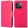 Mobigear Wallet OnePlus 10T Lompakkokotelo + Setelitasku - Magenta