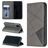 Mobigear Rhombus Slim iPhone 11 Lompakkokotelo - Harmaa